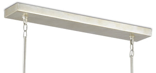 Middleton 11 Light Chandelier in Contemporary Silver Leaf
