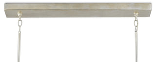Middleton 11 Light Chandelier in Contemporary Silver Leaf