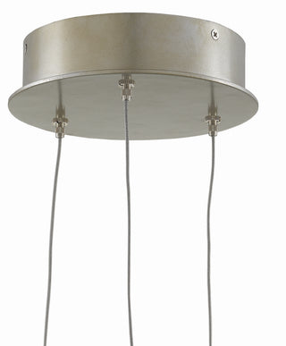 Pepper Three Light Pendant in Nickel/Silver