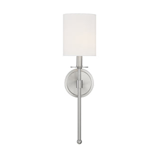 One Light Wall Sconce in Brushed Nickel