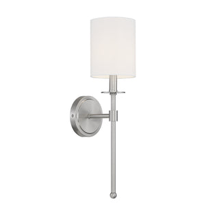 One Light Wall Sconce in Brushed Nickel