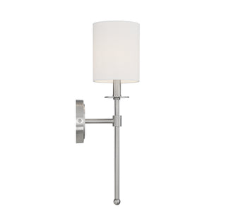 One Light Wall Sconce in Brushed Nickel
