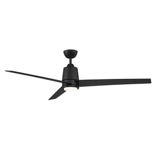 56" Ceiling Fan in Matte Black