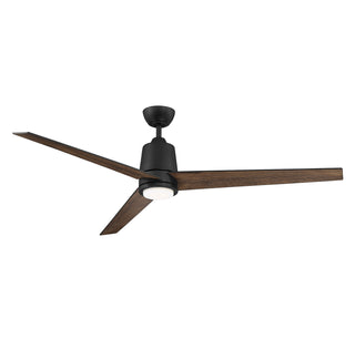 56" Ceiling Fan in Matte Black
