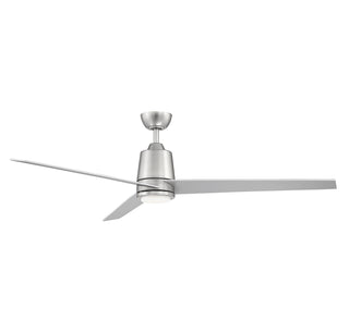 56" Ceiling Fan in Brushed Nickel