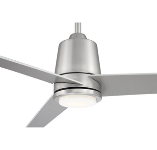 56" Ceiling Fan in Brushed Nickel