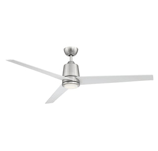 56" Ceiling Fan in Brushed Nickel