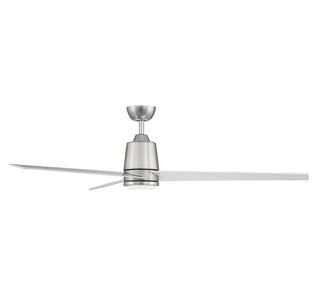 56" Ceiling Fan in Brushed Nickel