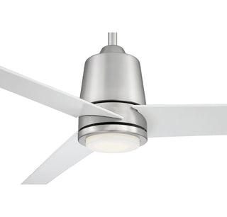 56" Ceiling Fan in Brushed Nickel