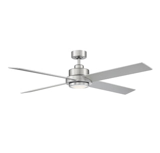 56" Ceiling Fan in Brushed Nickel