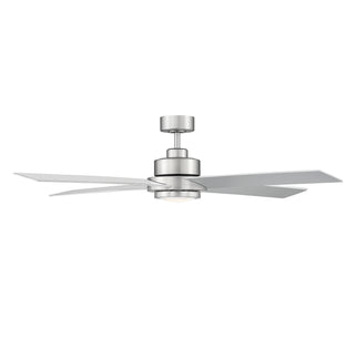 56" Ceiling Fan in Brushed Nickel