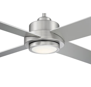 56" Ceiling Fan in Brushed Nickel