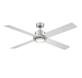 56" Ceiling Fan in Brushed Nickel