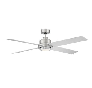 56" Ceiling Fan in Brushed Nickel