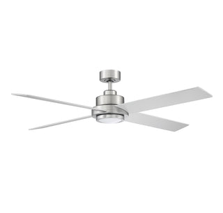 56" Ceiling Fan in Brushed Nickel