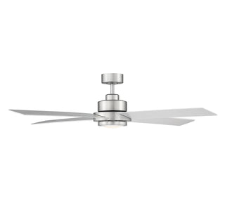 56" Ceiling Fan in Brushed Nickel