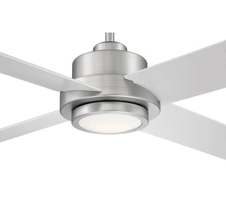 56" Ceiling Fan in Brushed Nickel