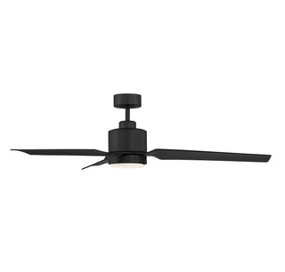 52" Ceiling Fan in Matte Black