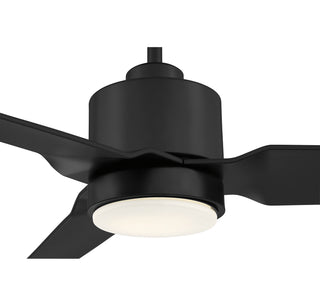 52" Ceiling Fan in Matte Black