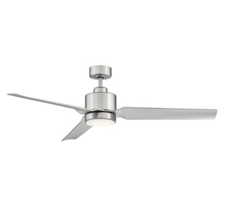 52" Ceiling Fan in Brushed Nickel