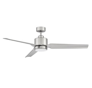 52" Ceiling Fan in Brushed Nickel