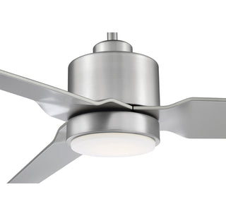52" Ceiling Fan in Brushed Nickel