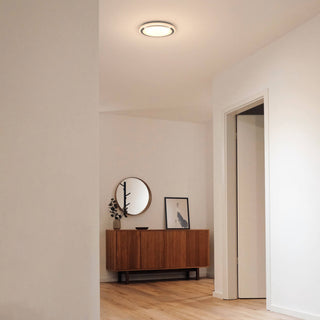 Ora Flush Mount in Satin Nickel