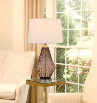 Conover One Light Table Lamp in Smoky