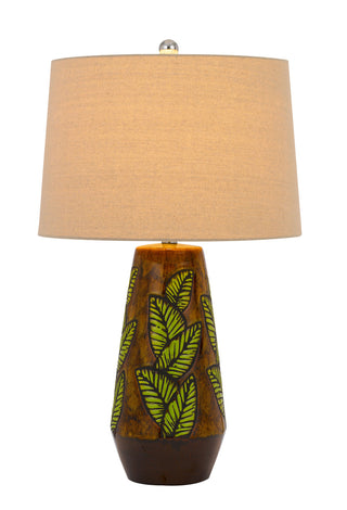 Hanson One Light Table Lamp in Cocoa