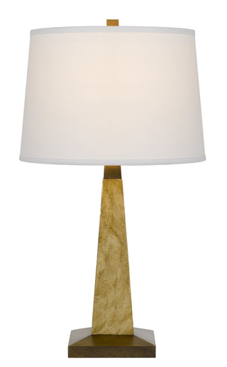 Ravenna One Light Table Lamp in Sand Stone