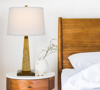Ravenna One Light Table Lamp in Sand Stone