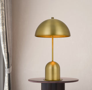 Peppa One Light Accent Lamp in Antique Brass