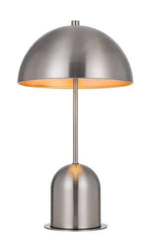Peppa One Light Accent Lamp in Brushed Steel
