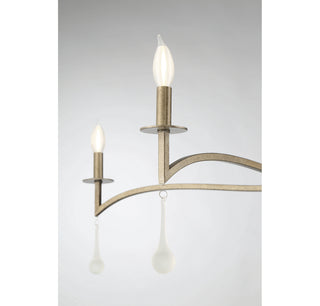 Laramie Five Light Chandelier in Chelsea Gold