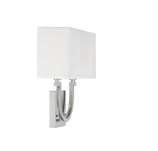 Rhodes Two Light Wall Sconce in Satin Nickel
