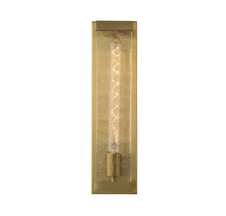 Alberta One Light Wall Sconce in Warm Brass