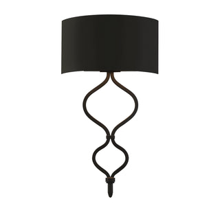 Como LED Wall Sconce in Matte Black