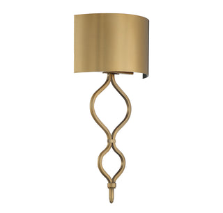 Como LED Wall Sconce in Warm Brass