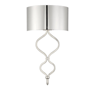 Como LED Wall Sconce in Polished Nickel