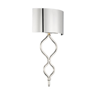 Como LED Wall Sconce in Polished Nickel