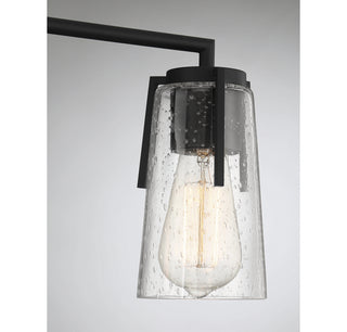 Sacremento Three Light Bath Bar in Black