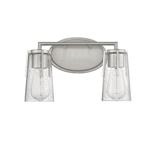 Sacremento Two Light Bath Bar in Satin Nickel
