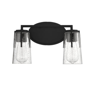Sacremento Two Light Bath Bar in Black