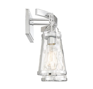 Albany Two Light Bath Bar in Polished Chrome