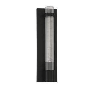Willmar One Light Wall Sconce in Matte Black
