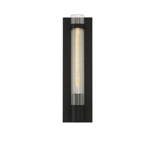 Willmar One Light Wall Sconce in Matte Black