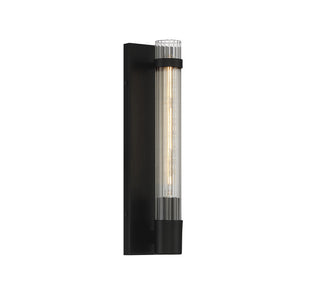 Willmar One Light Wall Sconce in Matte Black