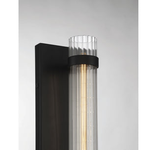 Willmar One Light Wall Sconce in Matte Black