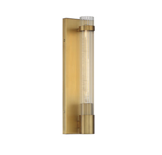 Willmar One Light Wall Sconce in Warm Brass