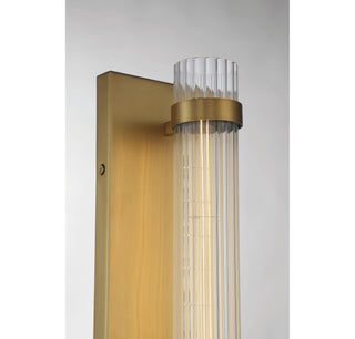 Willmar One Light Wall Sconce in Warm Brass